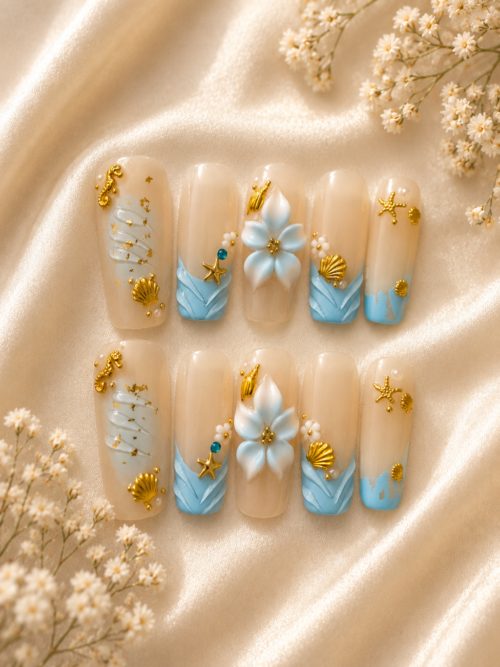 Blue Blossom Luxe