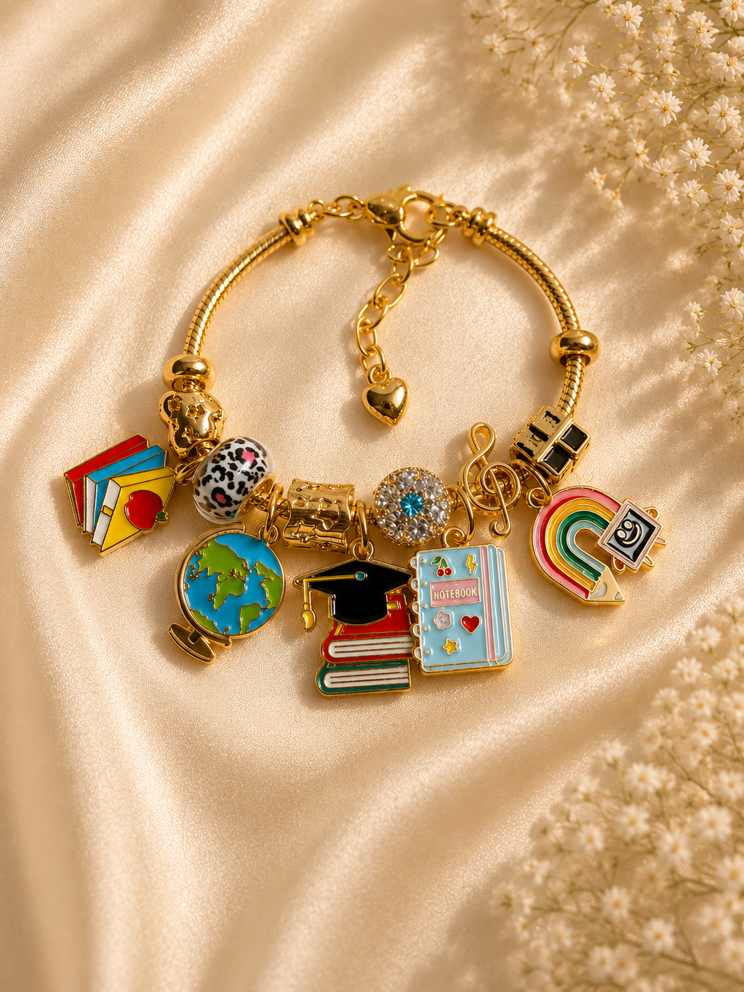 Smart Goals Charm Bracelet