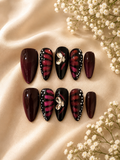 Burgundy Butterfly